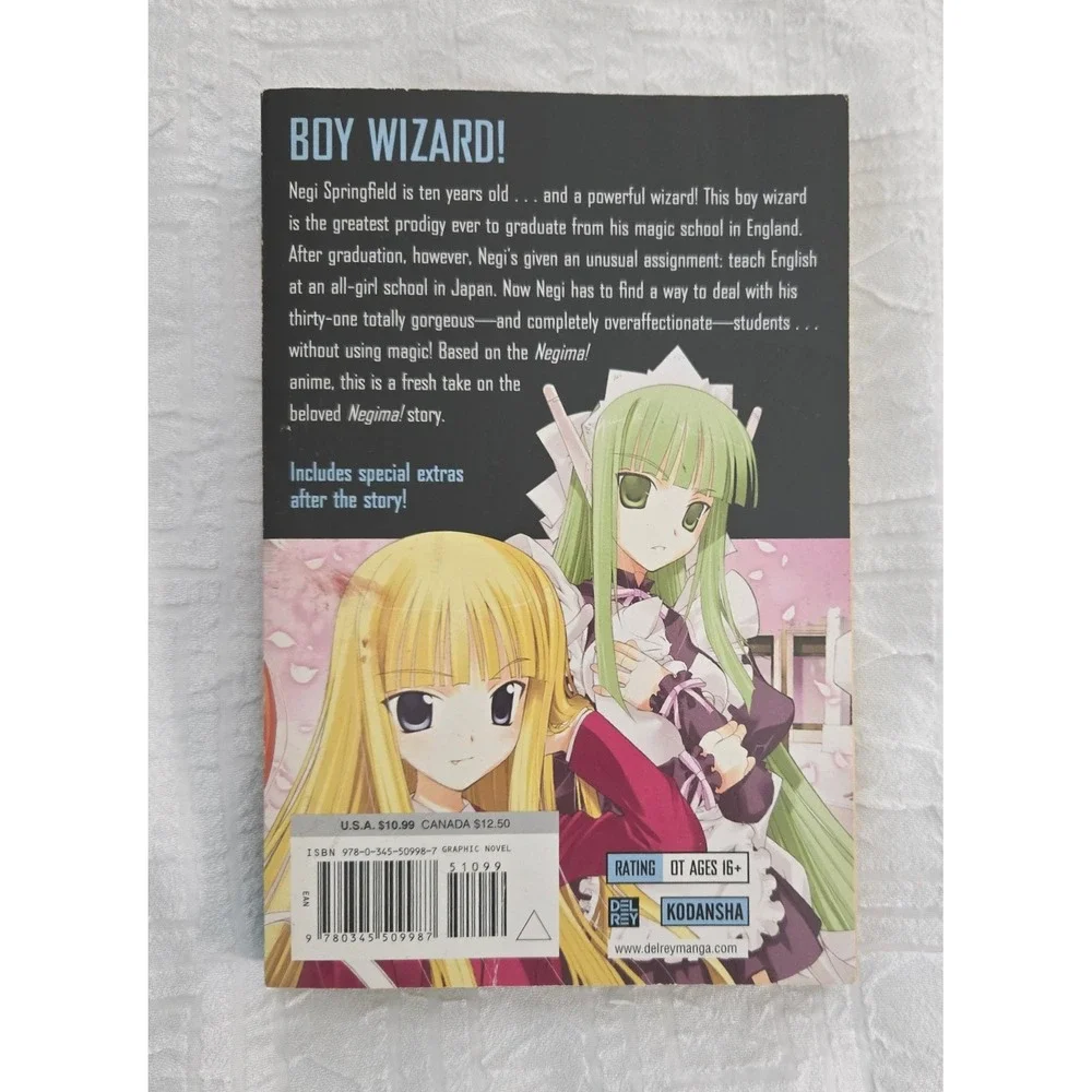 Negima!? Neo Magister Negi Magi Manga Volume 1 Comic Book‎ Graphic Novel